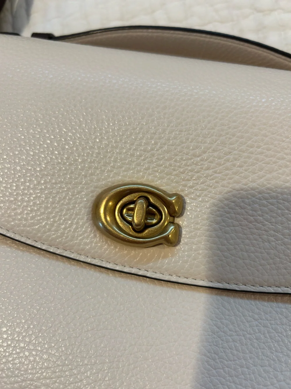Coach Cassie B4 Chalk Colorblock Leather Crossbody Bag - Picture 3 of 9